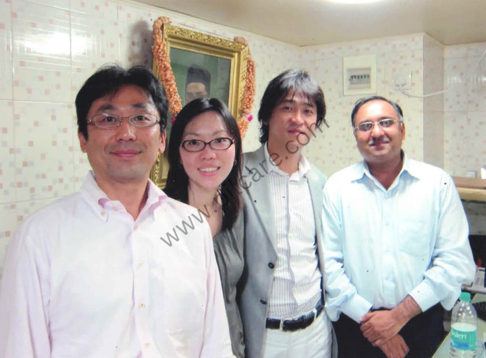 Our Director Mr. Ashish Shah with Visitor from Singapore