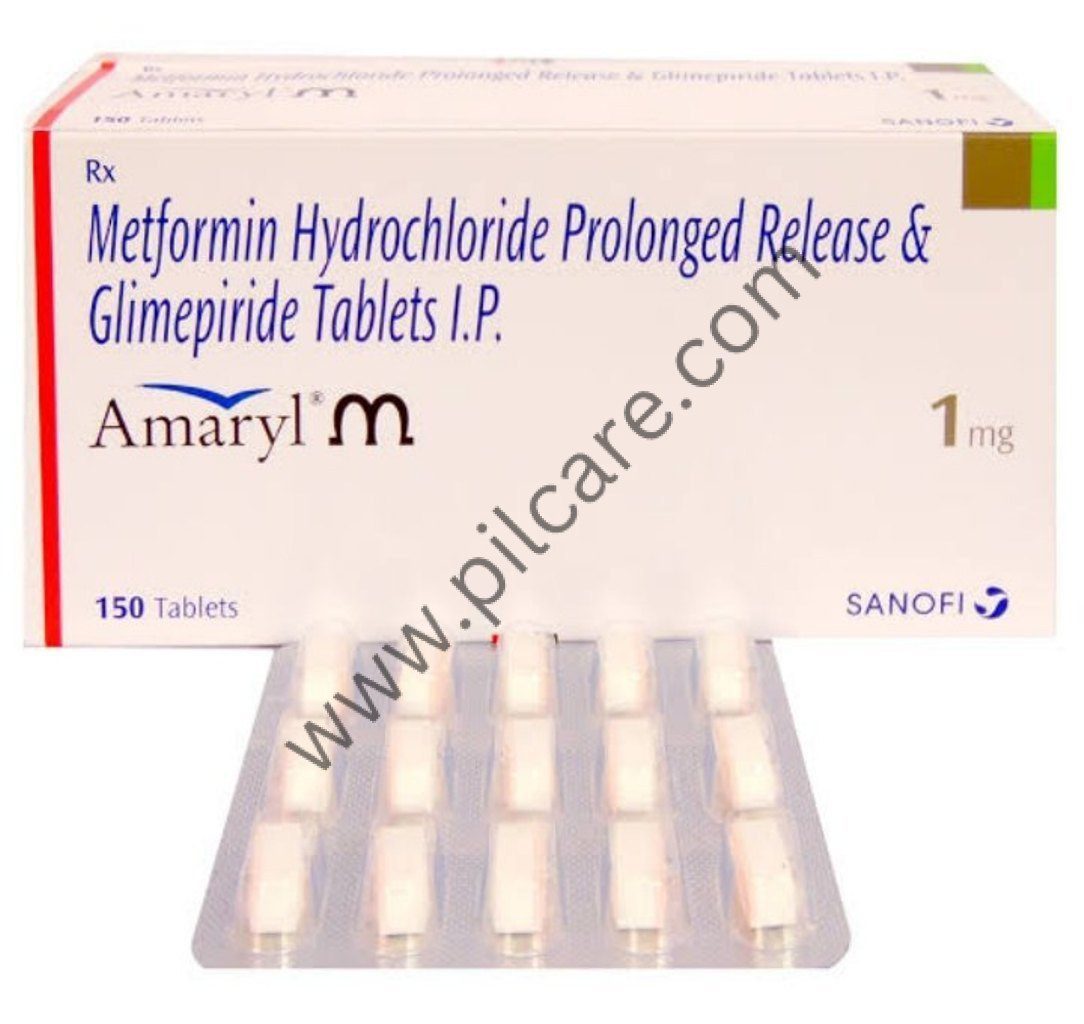 Amaryl M 1mg Tablet PR