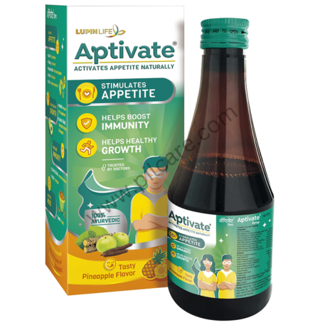 Aptivate Pineapple Flavour Syrup