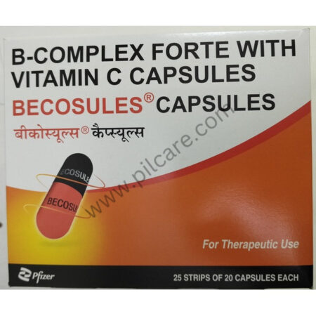 Becosules Capsule with B-Complex & Vitamin C | For Mouth Ulcers