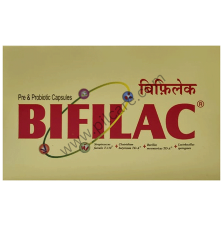 Bifilac Pre & Probiotic Capsule for Gut Health