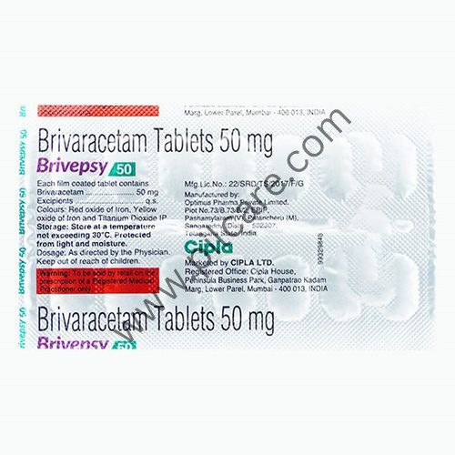 Brivepsy 50mg Tablet