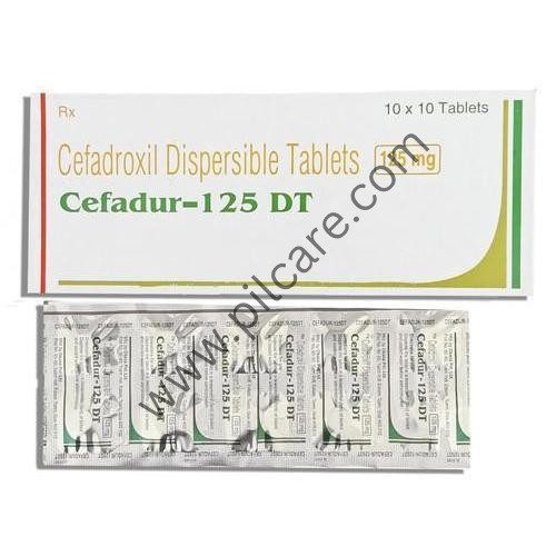 Cefadur 125mg Tablet DT