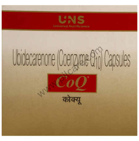 CoQ 30mg Coenzyme Q10 Health Supplement Capsule 