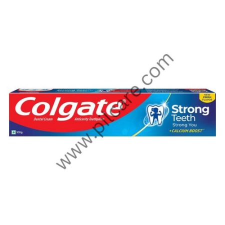 Colgate Strong Teeth Toothpaste Amino Shakti with 2 Swarna Vedshakti Sachet Free