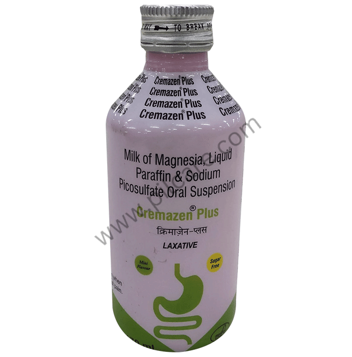 Cremazen Plus Oral Suspension Mint Sugar Free