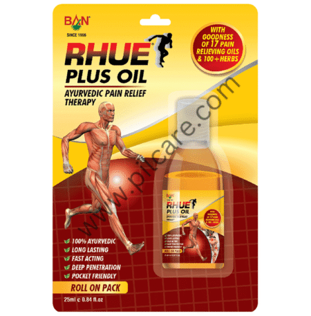 Ban Labs Rhue Plus Oil | Powerful Formulation for Rapid & Long Lasting Pain Relief | Oil
