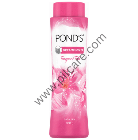 Pond's Dreamflower Pink Lily Talcum Powder