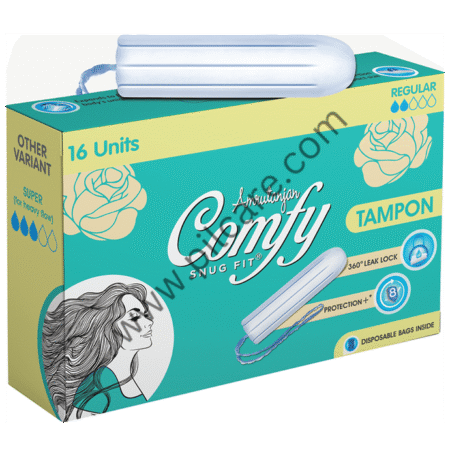 Amrutanjan Comfy Snugfit Tampons Regular