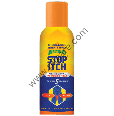 Amrutanjan Stop Itch Anti-Fungal Powder Spray
