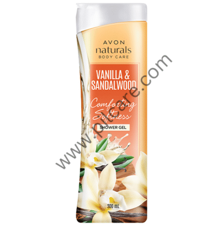 Avon Naturals Vanilla & Sandalwood Comforting Softness Shower Gel