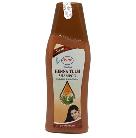 AYUR Herbal Henna Tulsi Shampoo