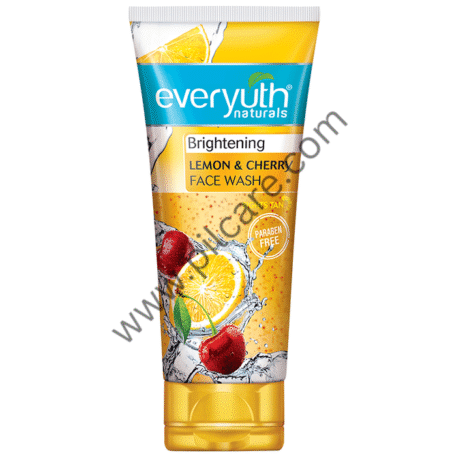 Everyuth Naturals Brightening Lemon & Cherry Face Wash
