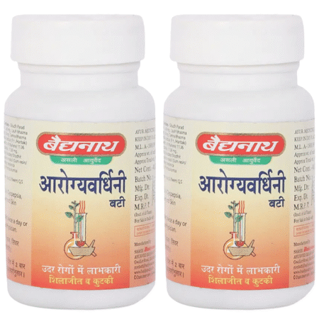 Baidyanath (Jhansi) Arogyawardhini Bati Tablets (120 Each)