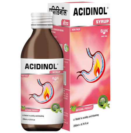 Acidinol |Improves Digestion and Helps in Acidity and Bloating | Syrup