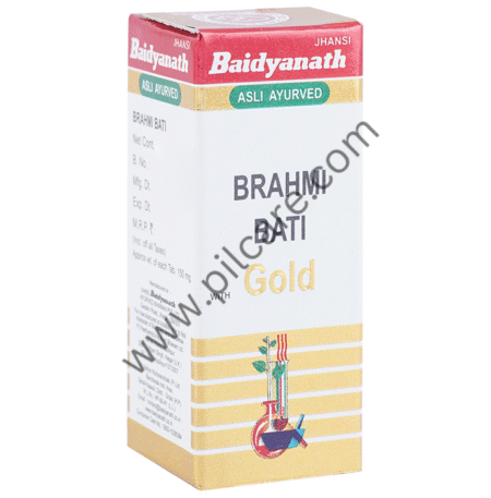 Baidyanath (Jhansi) Brahmi Bati with Gold