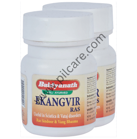 Baidyanath (Jhansi) Ekangvir Ras Tablet (40 Each)