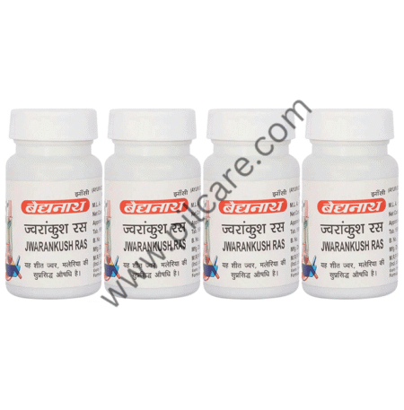 Baidyanath (Jhansi) Jwarankush Ras Tablet (80 Each)
