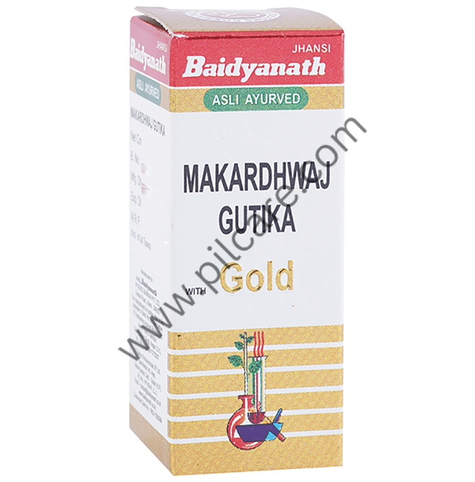 Baidyanath (Jhansi) Makardhwaj Gutika with Gold