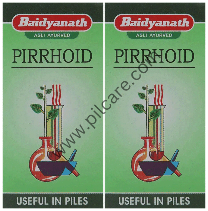 Baidyanath (Jhansi) Pirrhoid Tablet (50 Each)