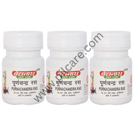Baidyanath (Jhansi) Purnachandra Ras Tablet (40 Each)