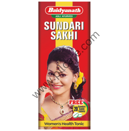 Baidyanath (Jhansi) Sundari Sakhi Tonic with 45 Sundari Sakhi Tablet Free