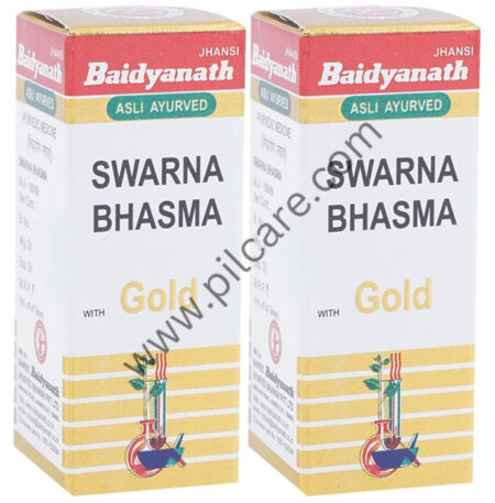 Baidyanath (Jhansi) Swarna Bhasma with Gold (125mg Each)