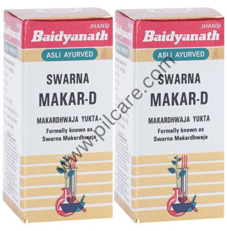 Baidyanath (Jhansi) Swarna Makar-D Makardhwaja Yukta (40 Each)