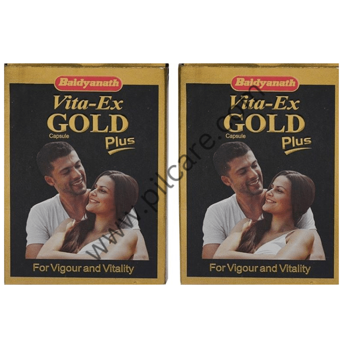 Baidyanath (Jhansi) Vita-Ex Gold Plus Capsule (20 Each)