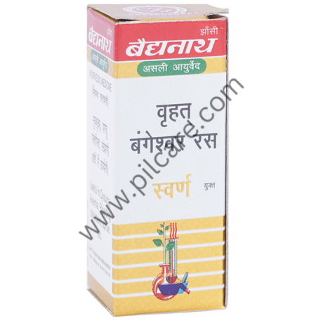 Baidyanath (Jhansi) Vrihat Bangeshwar Ras with Gold