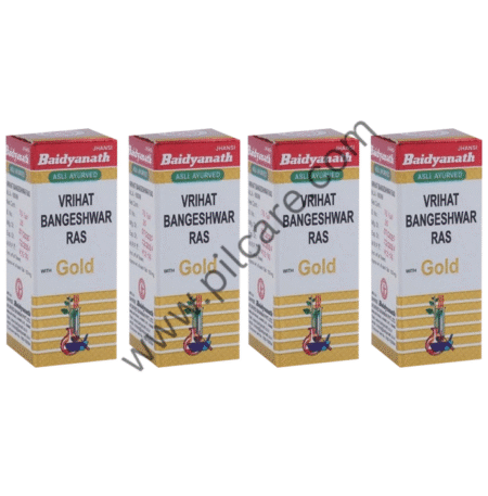 Baidyanath (Jhansi) Vrihat Bangeshwar Ras with Gold (10 Each)