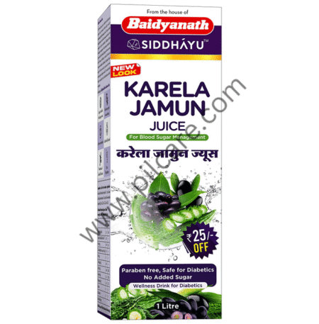 Baidyanath (Nagpur) Karela Jamun Juice for Blood Sugar Management