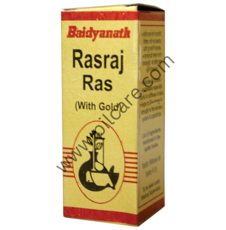Baidyanath (Nagpur) Rasraj Ras with Gold | For Vata Ailments