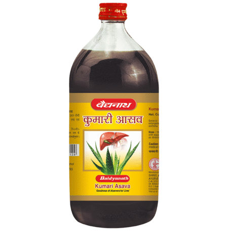 Baidyanath (Noida) Kumari Asav Syrup with Aloe Vera | For Liver Health