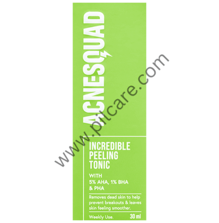Acnesquad Incredible Peeling Tonic with 5% AHA & 1% BHA & PHA