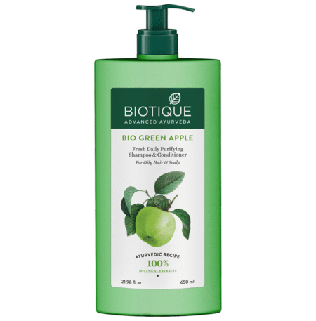 Biotique Bio Green Apple Fresh Daily Purifying Shampoo & Conditioner