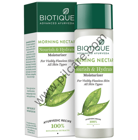Biotique Morning Nectar Nourish & Hydrate Moisturizer | For Visibly Flawless Skin