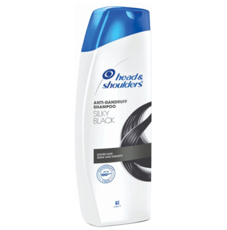 Head & Shoulders Anti-Dandruff Shampoo | For Hair Care Silky Black Shampoo