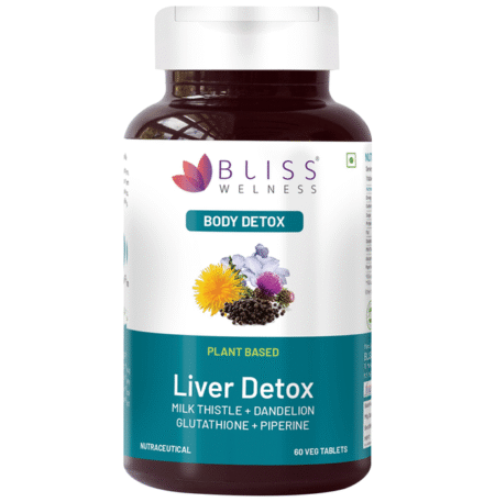 Bliss Welness Liver Detox Veg Tablet