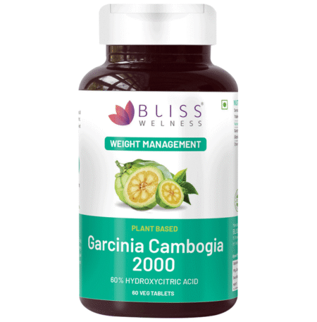 Bliss Welness Weight Management Garcinia Combogia 2000 Veg Tablet