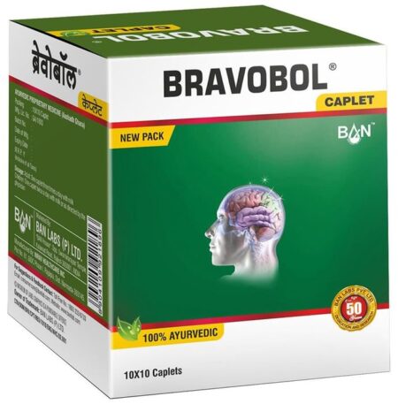 Bravobol | Ayurvedic Support for Brain & Memory Wellness| Caplet
