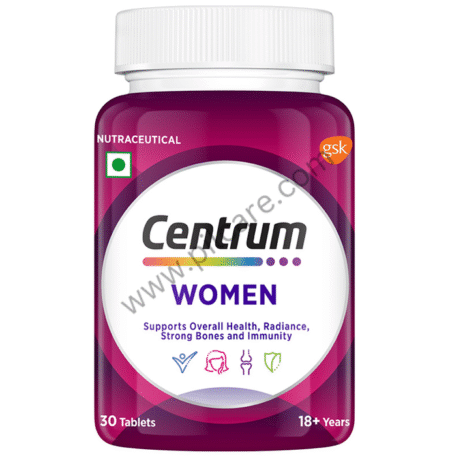 Centrum Women Vegetarian Tablets for Muscles, Heart, & Immunity | World's No.1 Multivitamin & Multimineral