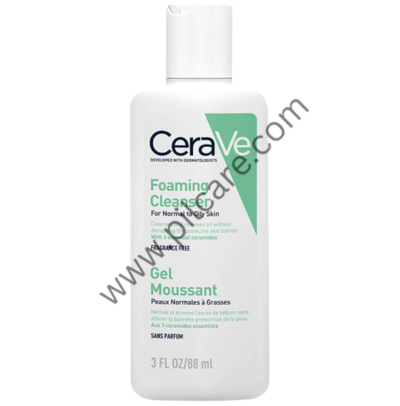 CeraVe Foaming Cleanser for Normal & Oily Skin