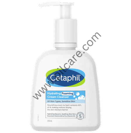 Cetaphil Hydrating Foaming Cream Cleanser