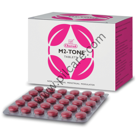 Charak M2-Tone Tablet | Non Hormonal Menstrual Modulator