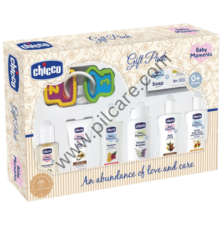 Chicco Baby Moments Baby Delight Gift Pack Beige