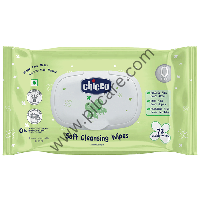 Chicco Baby Moments Soft Cleansing Wipes