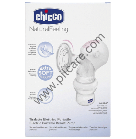 Chicco Electric Breast Pump Natural Feeling White
