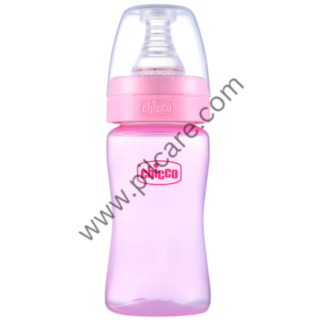 Chicco Feed Easy Anti-Colic Bottle Feeding Bottle Pink 125ml