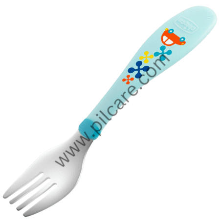 Chicco Metal Cutlery 18M+ Blue